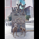 Denkmal auf dem King George Square in Brisbane
